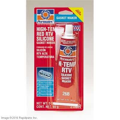 PERMATEX® High-Temp RTV Silicone 3 OZ Gasket Maker 2I4252