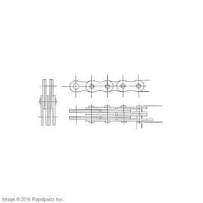 CHAIN BL544 100 FT REEL (PER FOOT) A000007454