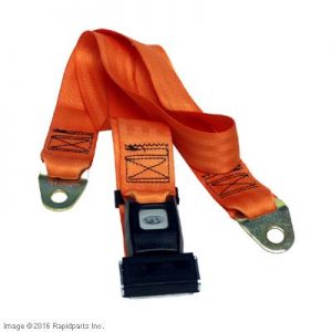 SEAT BELT, LAP 72" ORANGE A000016059