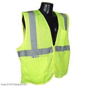 VEST,2XL GR REFLECTIVE CL A000037117