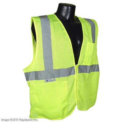 VEST,2XL GR REFLECTIVE CL A000037117