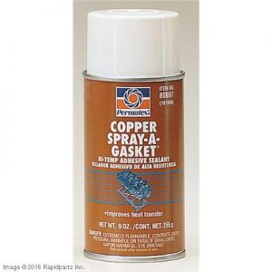 PERMATEX® Copper SPRAY-A-GASKET® Hi Temp Adhesive 2I4255