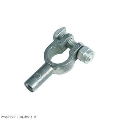 TERMINAL, CLAMP END STRAIGHT 4GA NEG A000002205