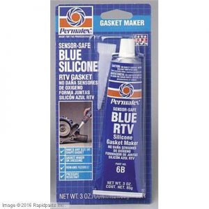 PERMATEX® Blue RTV Silicone Gasket Maker Tube Card 2I4271