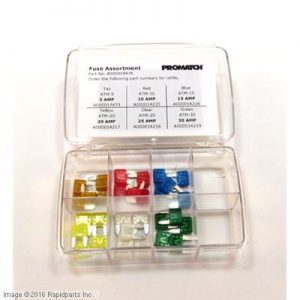 FUSE ASSORTMENT PLASTIC ATM A000014476