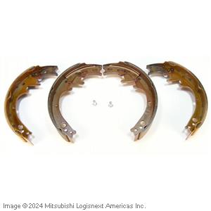 BRAKE SHOE,SET 4 NON-ASBESTOS A000025585    