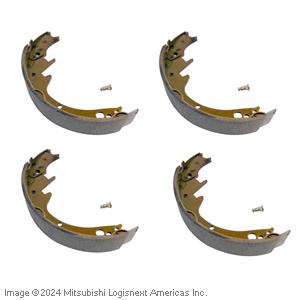 BRAKE SHOE,SET 4 NON-ASBESTOS A000025584    